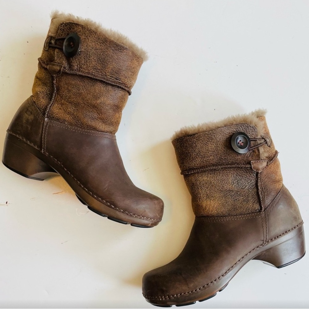Women’s Dansko Stormy Shearling Lined Boots, Sz 38